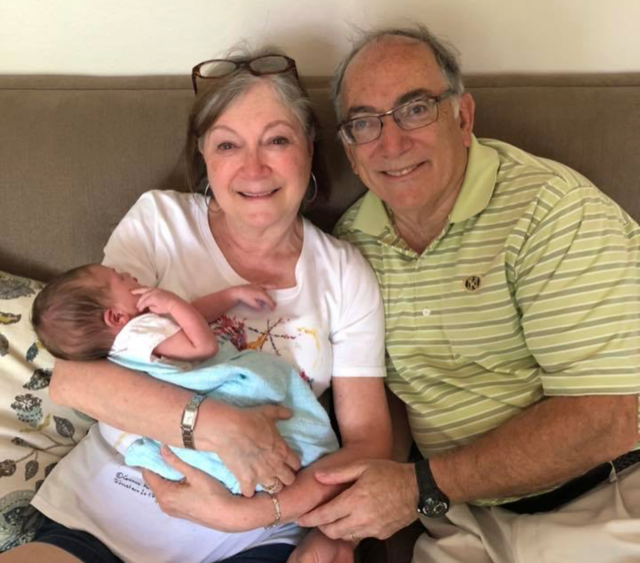 drsollizerbram's tweet photo. Shabbat Shalom! Mazal Tov to Dorothy and Robert Ganz on the birth of their grandchild Atara - another JNFuture! The Ganz's are members of @jnfusa Presidents Society, and Dorothy is a Sapphire Society member. I'’d love to share your pics; pls send to President@jnf.org https://t.co/cV4dmAgdyW