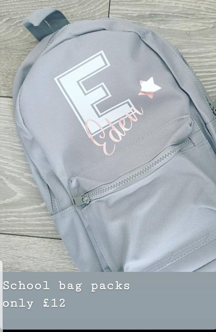 bartonash25's tweet photo. Thanks @pennypopprint for our new nursery backpack #personalised #babyeden #rosegold https://t.co/UWf8DMmLPh