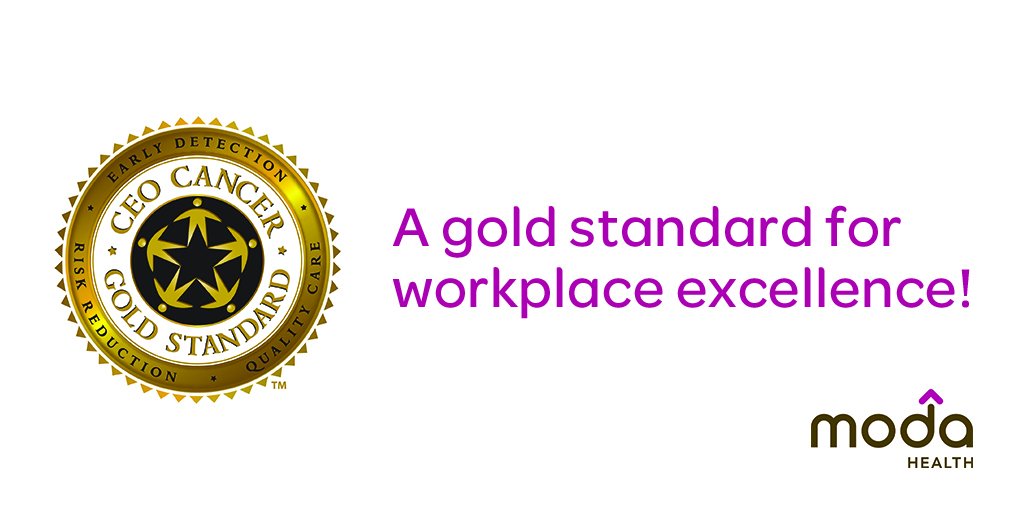 We’ve been recognized for the 10th year in a row for our commitment to the health and well-being of our employees. Our thanks to the CEO Cancer Gold Standard workplace wellness accreditation program. bit.ly/2riEZoF