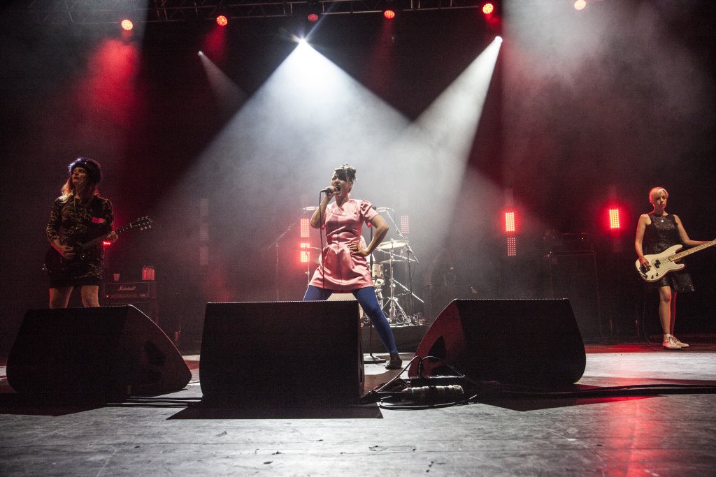 "Bikini Kill arguably mean far more now than ever... Not just a party, this was a call to arms. A fierce statement of communal validation." – Kris Smith reviews <a href="/theebikinikill/">Bikini Kill</a> and <a href="/big_joanie/">Big Joanie</a> at Brixton Academy, 10 June 2019.… loudwomen.org/2019/06/13/the…