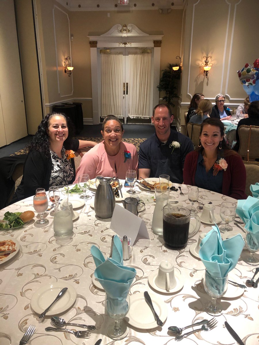 What an honor to celebrate tenure with these friends. Thanks for the wonderful afternoon <a href="/BayshoreMiddle/">BayshoreMiddleSchool</a> #DolphinPride <a href="/MTPSpride/">Middletown Township Public Schools</a> @C_Requa <a href="/MrPotter133/">Scott Potter</a> <a href="/hfred0415/">Heather Frederick</a>