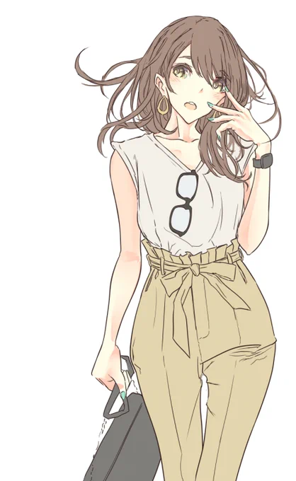 今日も朝から。 