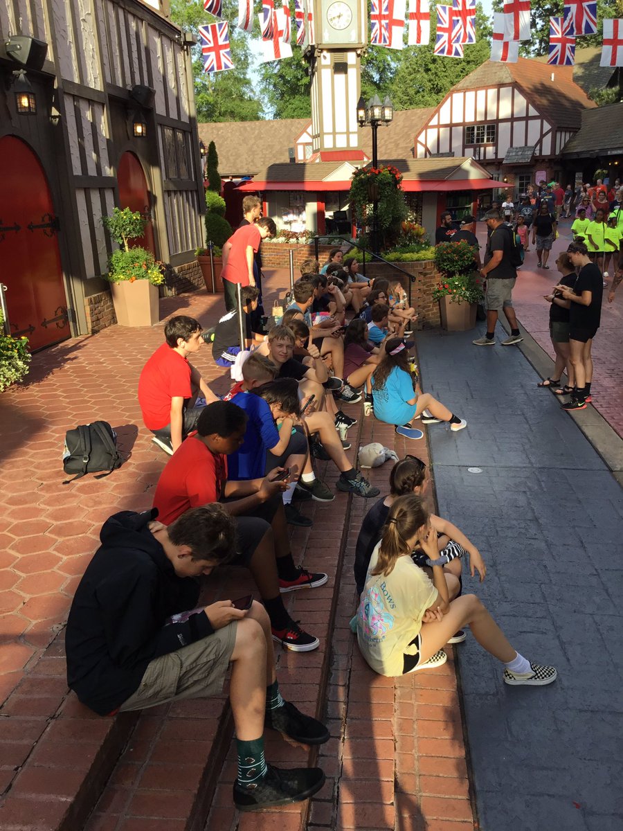 SDMS_NJHS's tweet photo. The day draws to a close, fun time had by all (standard differential +- 3ish). Only one thing left to do, ride the best ride of all! 
The bus four hours home! https://t.co/QmELAFZQwq
