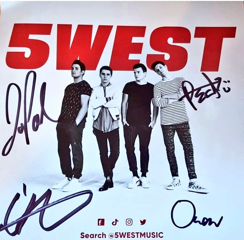 5westlouisiana's tweet photo. Who wants a #5West autograph? #ThursdayThoughts #5West https://t.co/ACXHpCQQDM