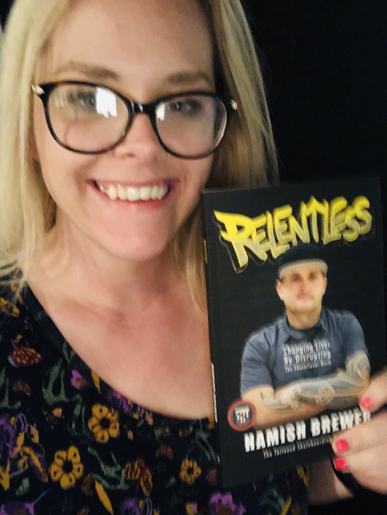 Stella_Pollard's tweet photo. I’ve been excited about this book for so long and my copy has finally arrived! Super excited to be #Relentless with @brewerhm! #DBCBookFace #DBCbooks @TLAP #BeRelentless @burgessdave https://t.co/OtIs9ogDcQ