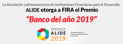 redinnovagro's tweet photo. Recibe @FIRA_Mexico el premio “banco del año 2019”, por la asociación latinoamericana de instituciones financieras para el desarrollo (@_ALIDE_) https://t.co/nXYzkyz0tz https://t.co/CdtMQwkEpj