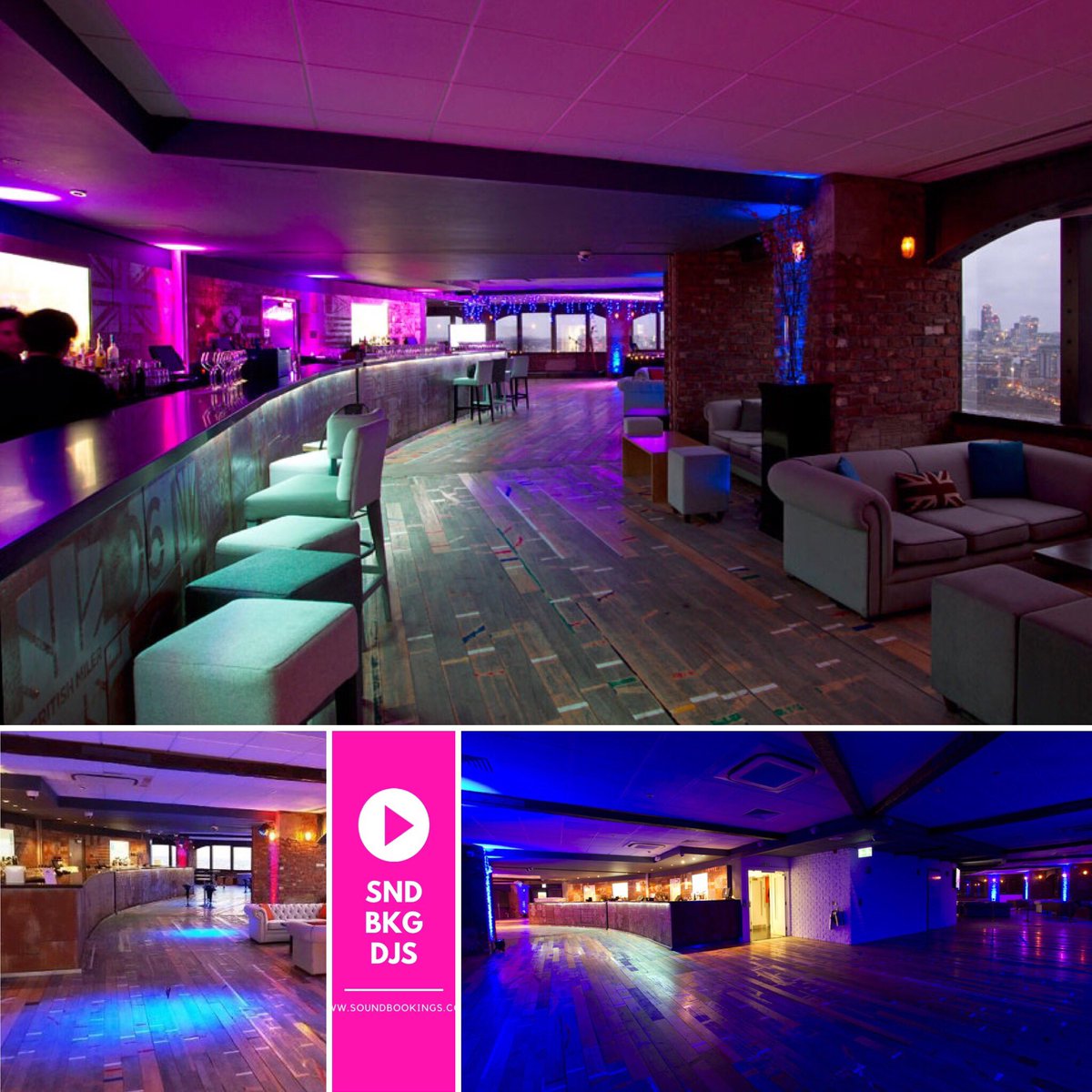 SoundBookingsDJ's tweet image. Super hyped for tomorrow’s event with our friends #eventprofs @AltitudeLondon at #SkyLoft #MillbankTower.

If you’re looking to #hire #professional #DJ #entertainment for your #wedding #privateparty or #corporateevent visit SoundBookings.com 

We’d L❤️VE to hear from you!