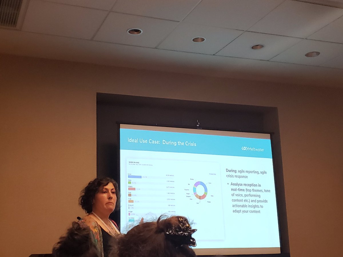 Before I forget: "Don't underestimate the power of the middle finger emoji." #ProTip from <a href="/jocakern/">Joanne (Kern) Wood</a> at#MeltwaterSummit today! Epic!