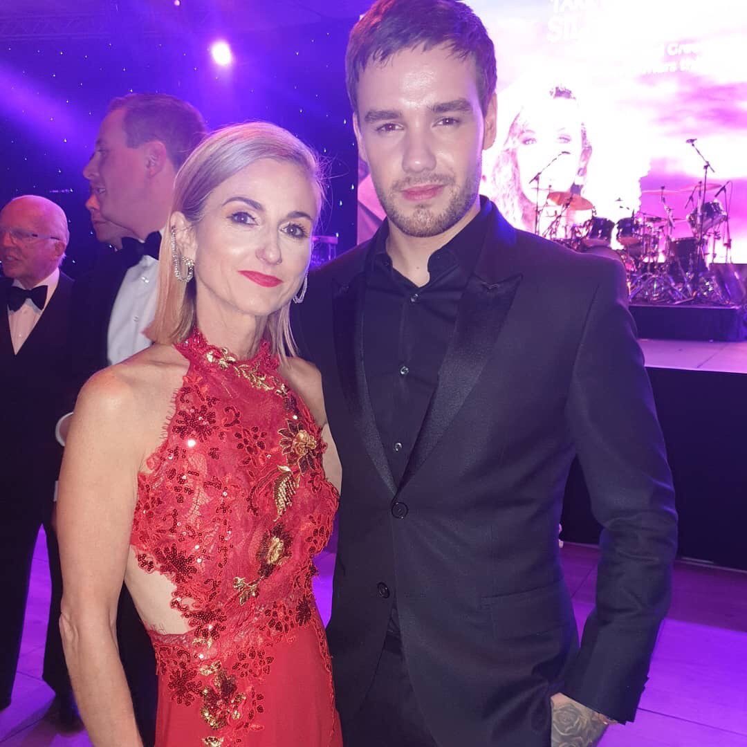 #IG | definitionnutrition: trudi_beswick with @liampayne at the #butterflyball #charity #charityevent #caudwellchildren