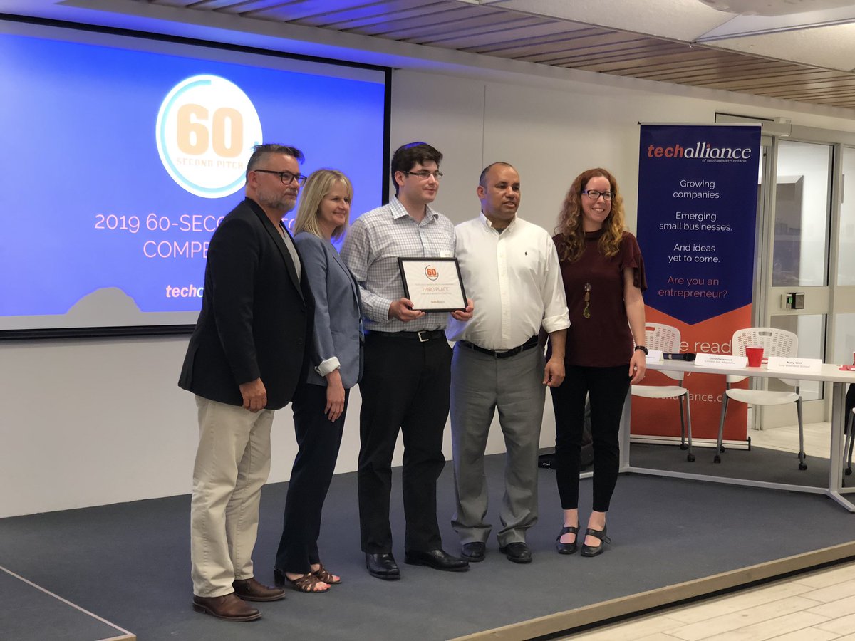 TechAlliance's tweet photo. In 3rd place... Ryan Kelly @ThinkAscend! #60SecondPitch https://t.co/qAmAgy9QAV