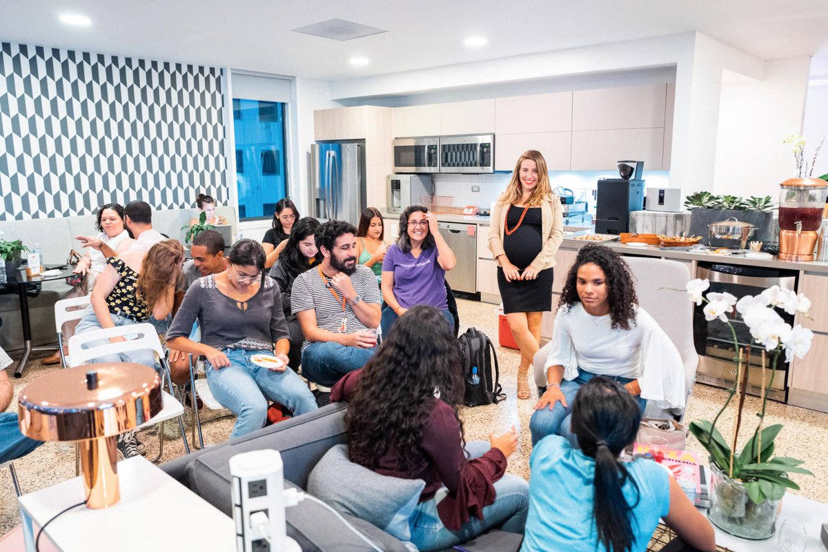 WomenTechOver's tweet photo. Let's take a look back at everything that happened at our latest #Womentechover meetup with the girls from #BookSloth. It was SO 👏 MUCH 👏 FUN!
#throwback #TBT @Bookslothapp #puertorico https://t.co/f7Cl3DWjbg