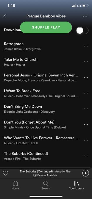 Tomorrow&rsquo;s set list. Unclear if career suicide or maybe genius? https://t.co/A3j2WHPV1o