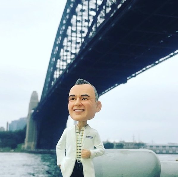 Mini Steve has been out and about exploring Sydney today! Follow us and share your story to WIN! We are giving away 1 of 3 personalised scientist bobble heads! For more info go to our website #science #biology #researcher #labtech #competition #acceleratediscovery #cellbiology