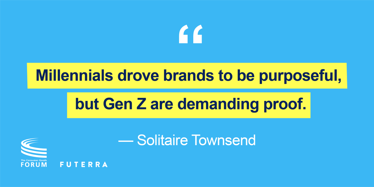 futerra's tweet photo. Our co-founder @GreenSolitaire shares some insight into the #HonestGeneration today at the @CGF_The_Forum Global Retail Summit #CGFSummit https://t.co/8BKXHsGThf
