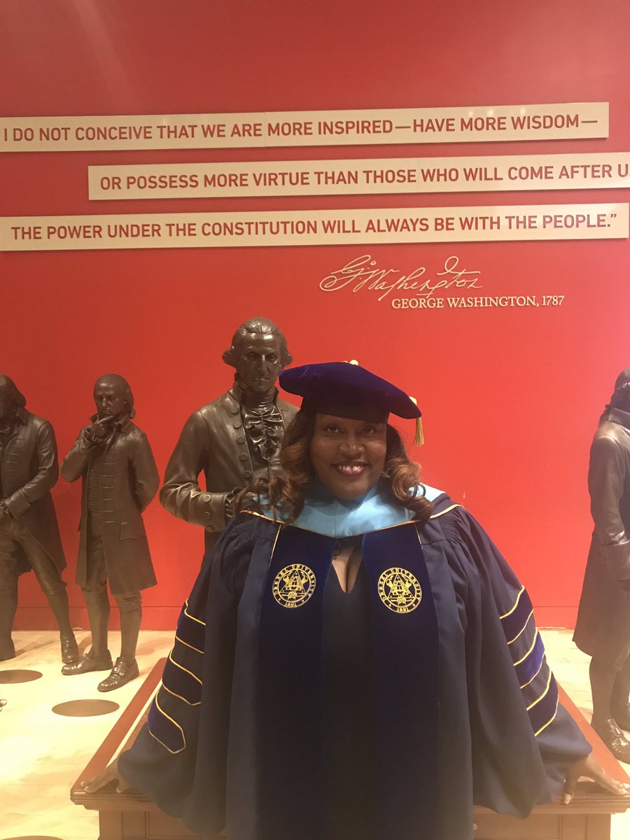ksautner's tweet photo. Move over gentleman the Dr. is now in #SignersHall!  @butrfly277 @DrexelUniv @ConstitutionCtr #Edd #MyTribe #Cohort5 https://t.co/ONFT6HHi55