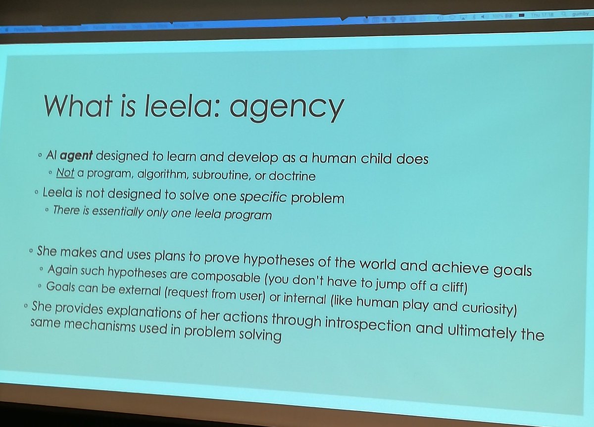 GroberRocky's tweet image. #PARCforum Agency provides a missing piece in current neutral net ML