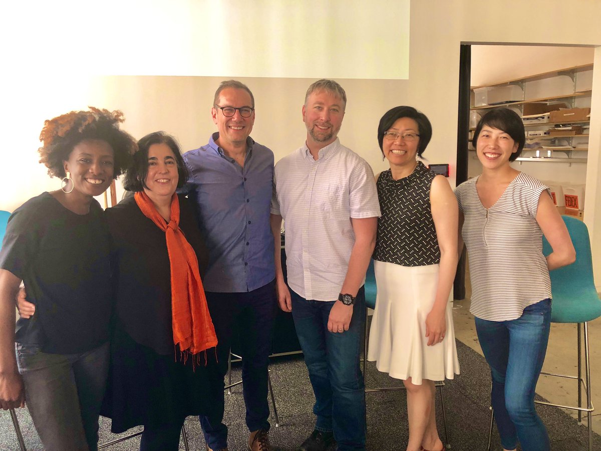 RosaSheng's tweet photo. Community Matters and #DesigningaBetterFuture go hand in hand. @SmithGroup #DesignWeek panel sharing the community impact work that we do both inside and outside of the office. #JEDIArchitecture https://t.co/lUCysvYSLY
