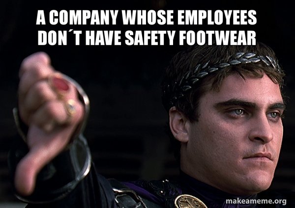 ddtxshoes's tweet photo. Remember that a company have to provide #safetyfootwear and other types of #PPE to its workers. https://t.co/45BcVExCTV