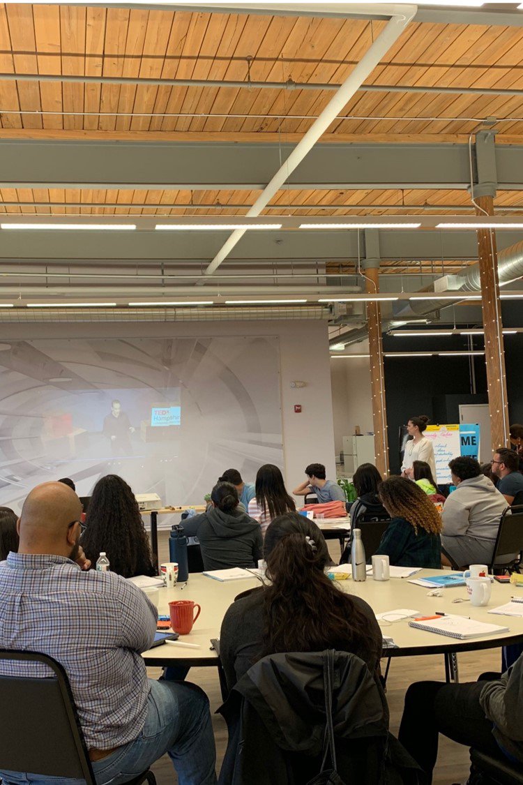 _ChristineOrtiz's tweet photo. @Station1Edu with @LeaderShape. Inspired by our incredible new Fellows and our amazing facilitators. Discussions on equitable leadership, inclusive communities, visioning for socially-directed STEM. @ellanfei @LaurenAnneCove @vkrussell @tizianasmith @Kidiray @franmartinm @HodlPal https://t.co/T4TxuXbT2T