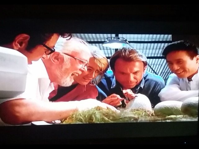 Watching Jurassic Park is the perfect way to spend the next few hours. #MyFavoriteMovie #JurassicParkFan