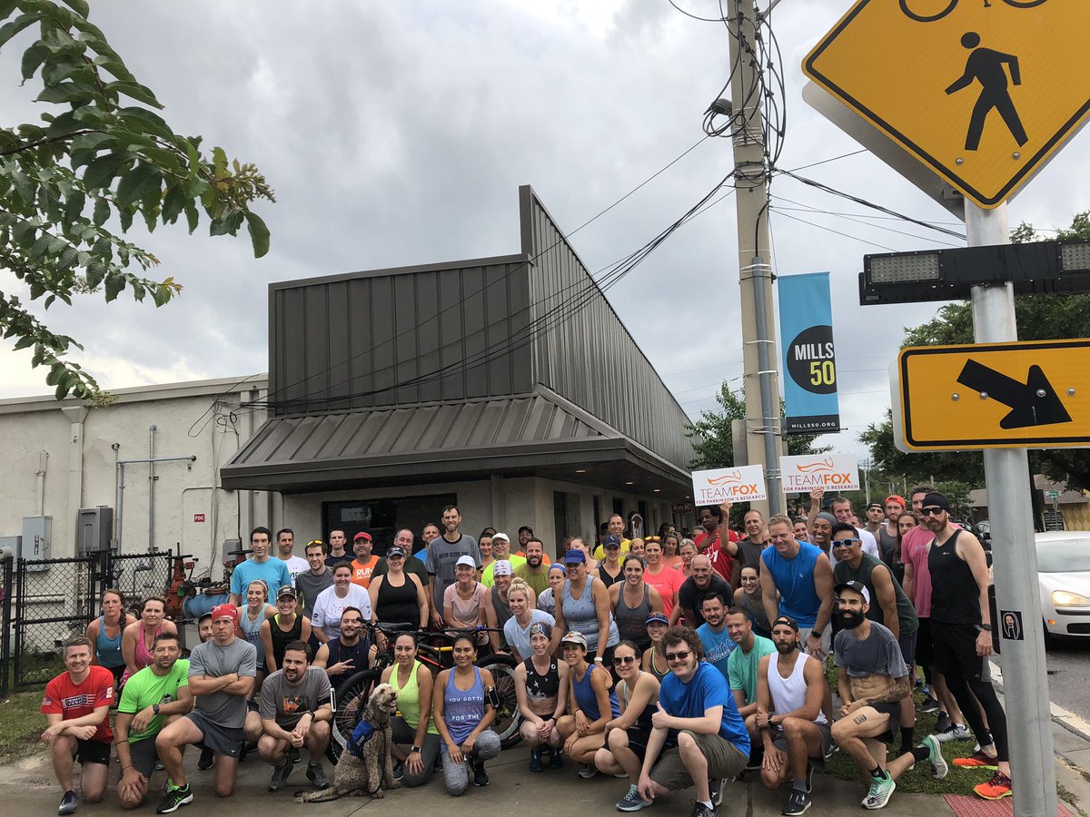 Pints4PDOrlando's tweet photo. The biggest of thanks to @BrewingTen10 Run Club for helping us raise $510 for @michaeljfoxorg @TEAMFOX during tonight’s Run Club Takeover!
🦊
🏃♀️
🏃🏽
🍻
#goteamfox #ten10runclub #werunorlando #run407 #parkinsons #parkinsonsdisease #running #craftbeer #drinklocal #microbrewery https://t.co/HlV16IEOSj
