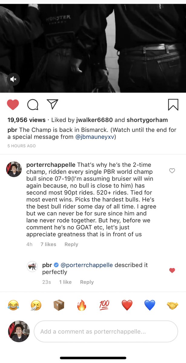 Pretty proud I got that response from PBR ahah