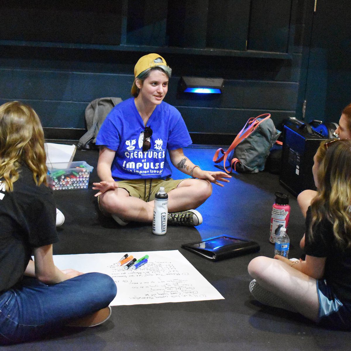 FirehouseArts's tweet photo. WE ARE READY FOR SUMMER DRAMA CAMPS. Catch our amazingly talented staff showing off with a performance of “Bikini Bottom Day” on the Firehouse stage at 5pm! #pleasantonsummerdramacamps https://t.co/5d16DTjf16