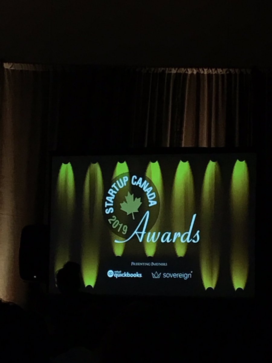 Exciting evening in #Fredericton celebrating entrepreneurship <a href="/Startup_Canada/">Startup Canada</a> #StartupCanAwards