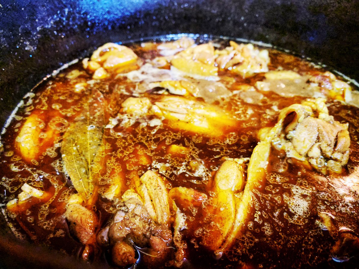 SwapBhartiya's tweet photo. I have moved from non-stick to cast iron. Love the difference in taste and texture. Here is my chicken curry #opensourcefood https://t.co/hKgWjyeI38