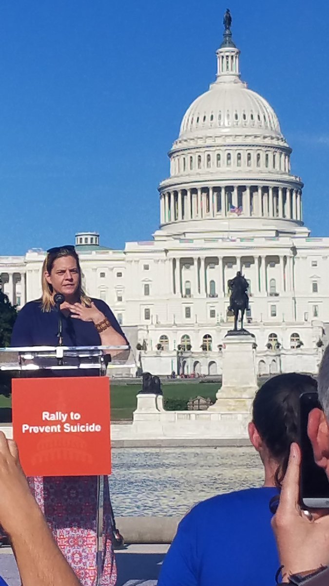 "You are not alone. You are not a burden. You matter. Challenge: what can you do every day to shoulder someone's pain?"
#RallyToPreventSuicide