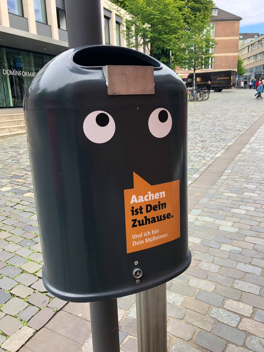 Kawachi Berlin در توییتر アーヘンのゴミ箱くん 目がくりっと上向きで可愛らしい うちでは僕を知ってるよね 僕は君のゴミ箱だよ アーヘンは君のおうちなんだ この目で見られたらゴミをきちんと捨てたくなる かも 日々是独日 Kawachi Berlin در توییتر アーヘンのゴミ箱くん 目がくりっと上向きで可愛らしい うちでは僕を知ってるよね 僕は君のゴミ箱だよ アーヘンは君のおうちなんだ この目で見られたらゴミをきちんと捨てたくなる かも 日々是独日