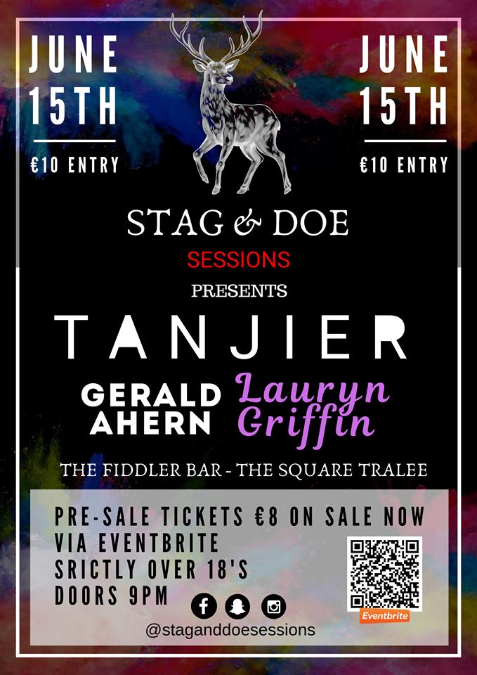 StagDoeSessions's tweet photo. Only a matter of days left til #StagandDoe2 Who's got their presale tickets?  -> https://t.co/7KivJVLCzD  :)  #staganddoesessions #supportirishusic @tanjierofficial  @GeraldAhern  @lauryngriffin_ @TraleeAlliance @connect_kerry https://t.co/s9qSd9C2FS
