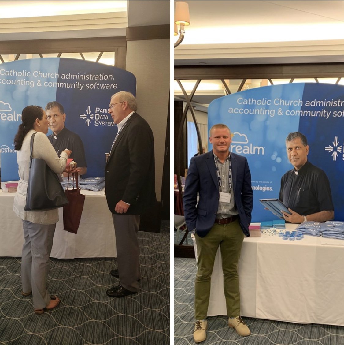 ACSTech's tweet photo. In the event that you missed Johnny or Drake at the Western Canadian Catholic Stewardship Conference last week, they’d be thrilled to connect with you at your convenience!
#ACSTechnologies #PDS #Catholic #Church #software #ChMS
https://t.co/sXr0hYZ8sK https://t.co/2vwuu8pu21