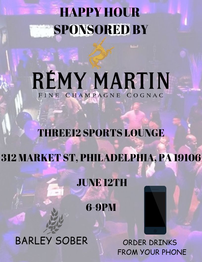 Last month of the Barley Tour! Take advantage of our Rémy Martin drink specials 😋🍹and order through the app 📲