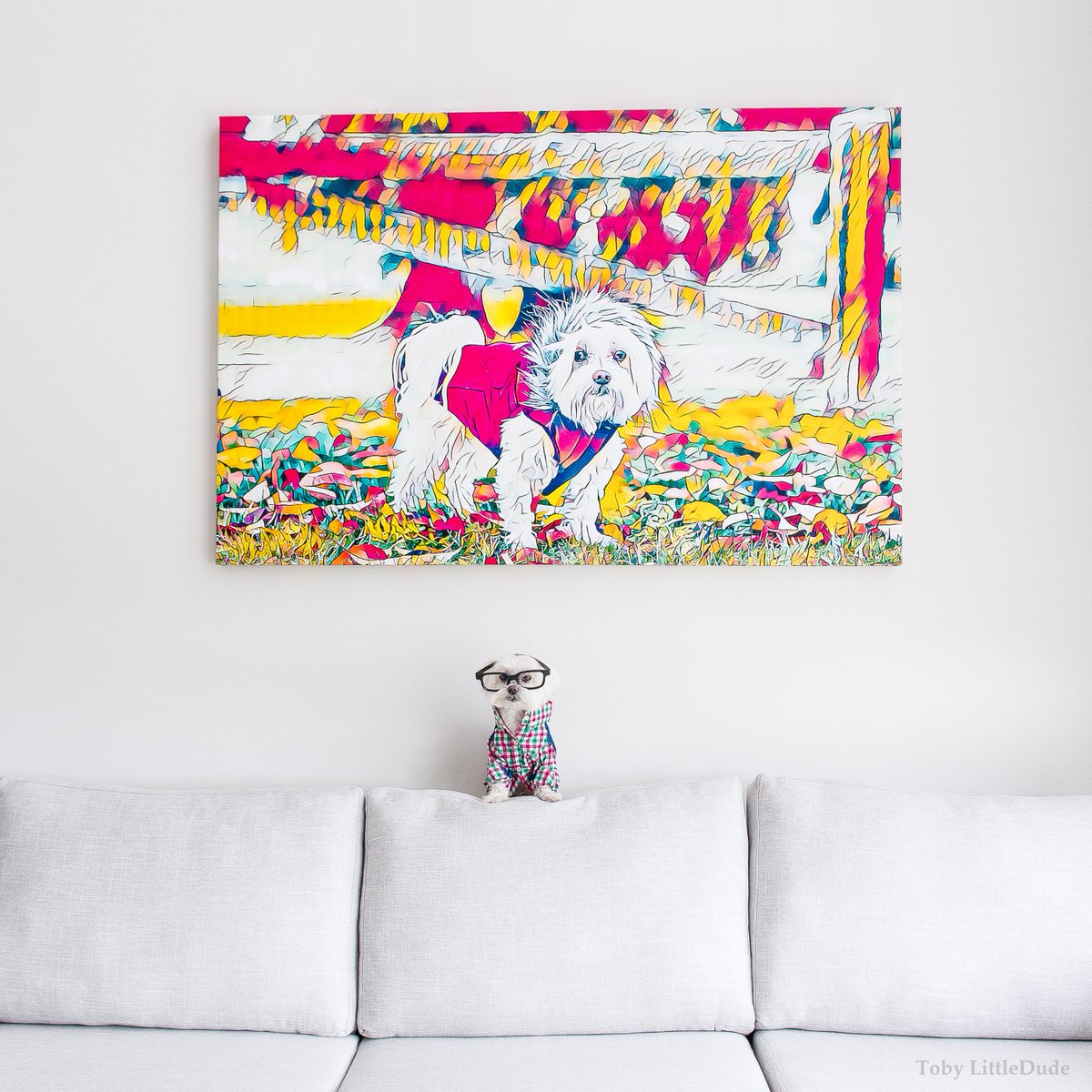 Love is an art that comes from the heart.

Absolutely in love with my canvas print from <a href="/ABCfineART/">ABC Fine ART</a>. Uploaded a photo to their website and they did the rest!