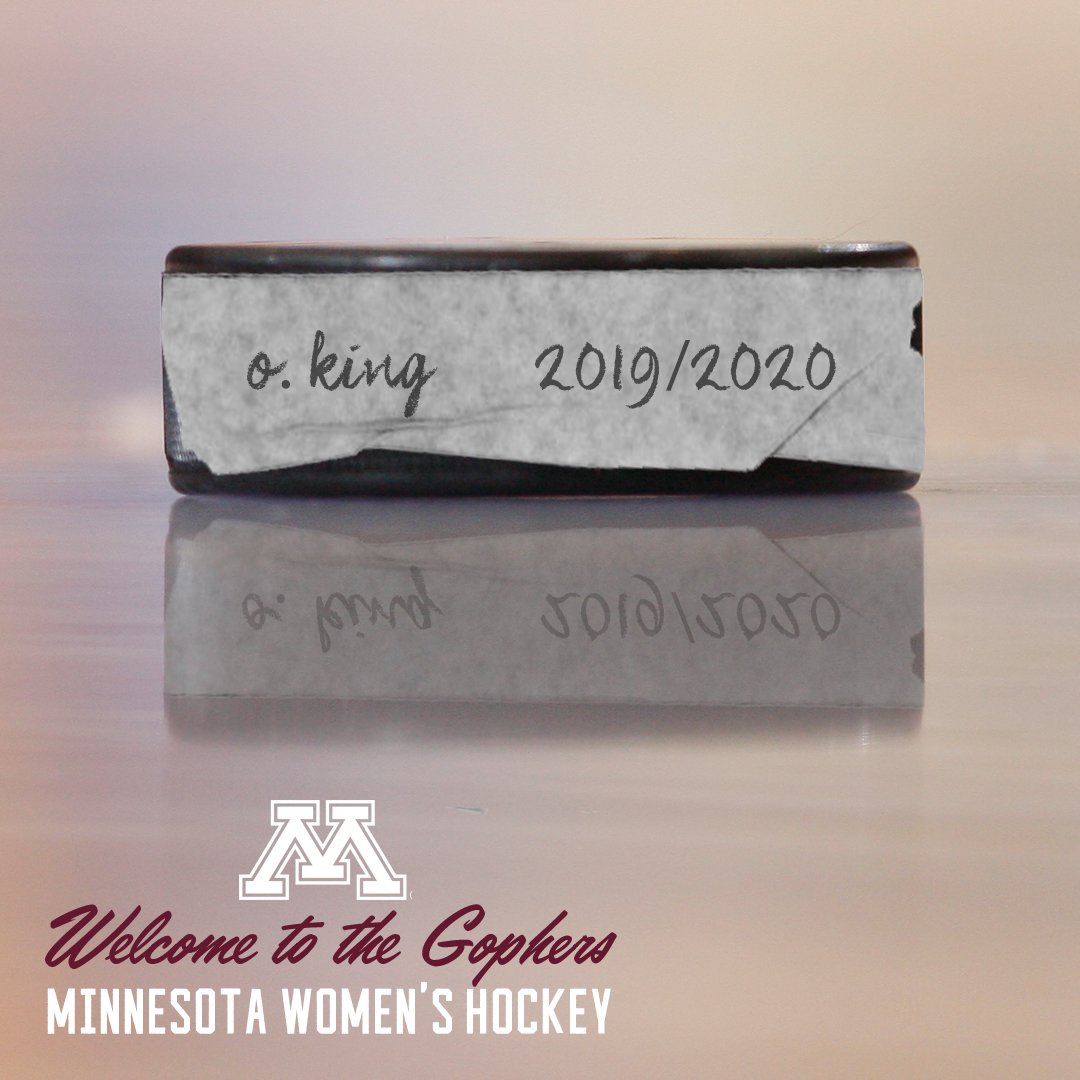 We're pleased to officially add Olivia King, a left-handed goaltender from Brainerd High School to the #GWH family for the 2019-20 season. Welcome, @oliviaking01! 〽️✍