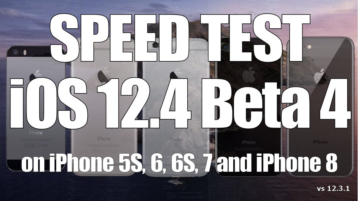 iAppleBytes's tweet image. iOS 12.4 Beta 4 Speed Test on iPhone 5S, 6, 6S, 7 and iPhone 8 (Build 16G5046d)
youtu.be/Rn8mTbbn-qA
#iOS124 #AppleNews