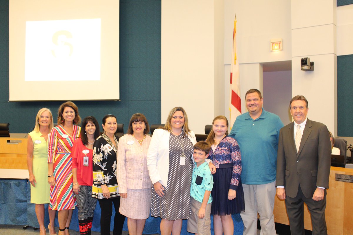 SCPSInfo's tweet photo. Congrats to Christine Sharpe our NEW Principal of Red Bug Elementary! https://t.co/LhITLiHRE6