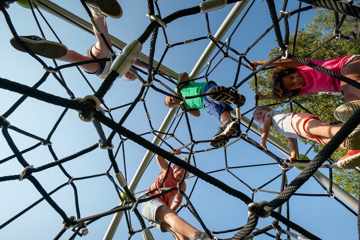 HabitatPlay's tweet photo. Exploring endless possibilities.
.
.
.
#playlsi #netplex #climber #netclimber #shapedbyplay #playforall #playiseverything https://t.co/pYXYHvGe03