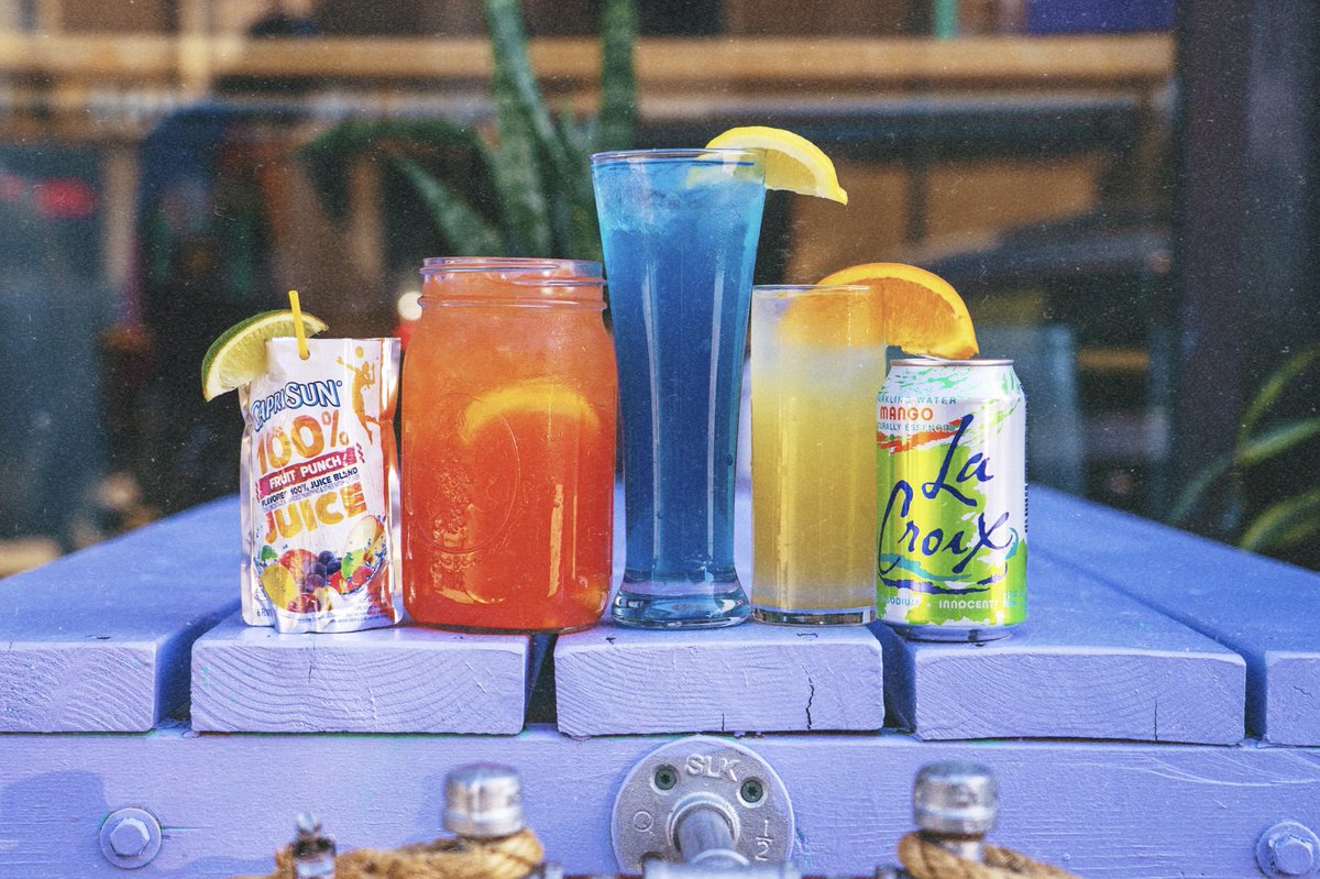 We have a new summer drank menu! ☀️