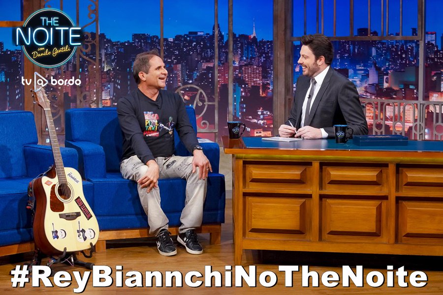 <a href="/DaniloGentili/">Danilo Gentili</a> recebe humorista <a href="/ReyBiannchi/">Rey Biannchi -</a> pela quinta vez tvabordo.com.br/2019/06/danilo…