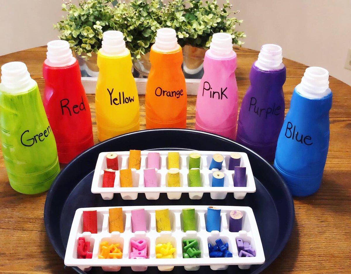 MsSarahLPS's tweet photo. A little color matching and letter recognition this afternoon! https://t.co/Si1jK23wsU