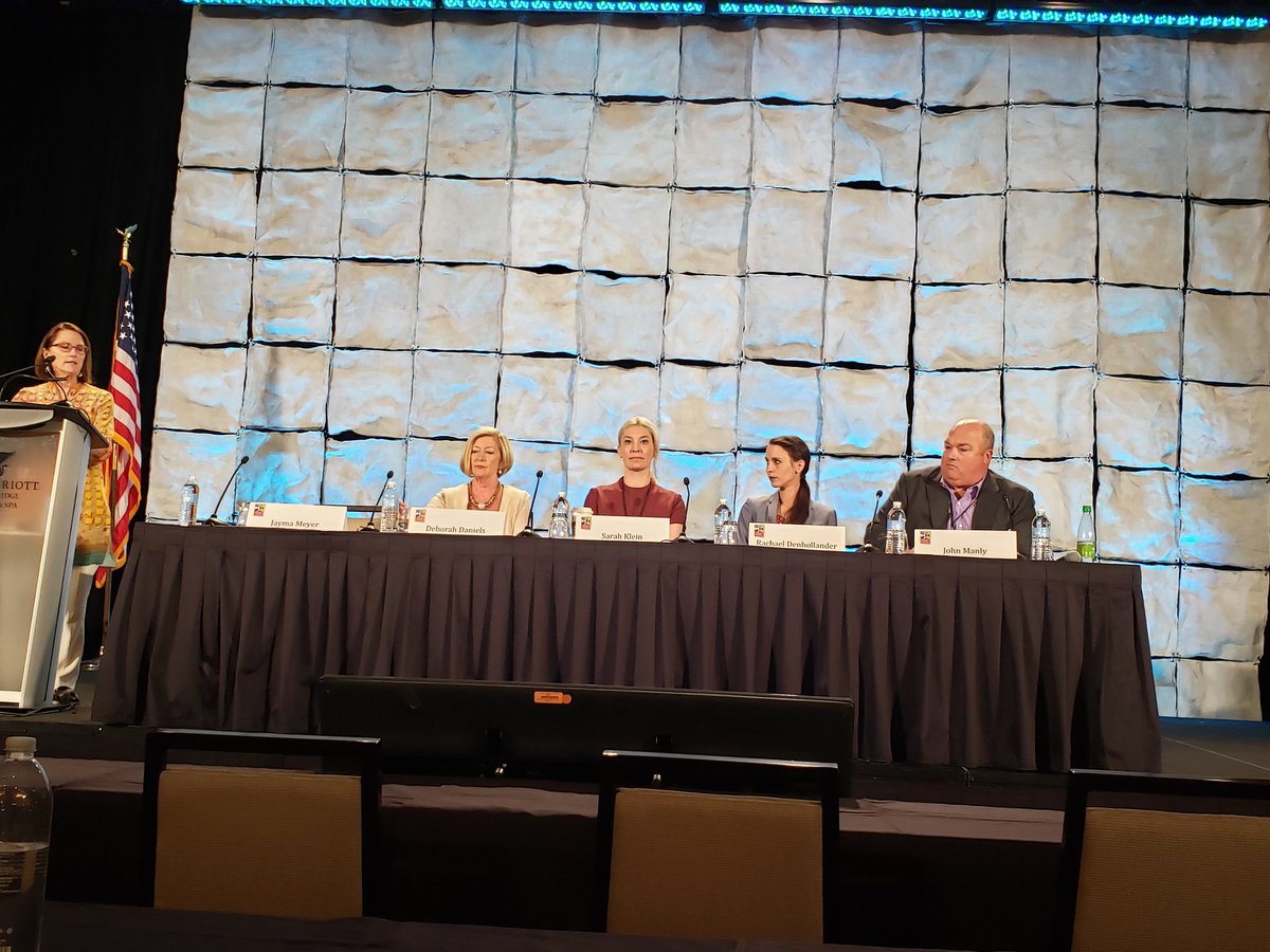 Advocate_Habiba's tweet photo. Athlete Abuse: The Human and Legal Issues with Jayma M. Meyer of @IndianaUniv Deborah Daniels of @KriegDeVault @SG_Klein @R_Denhollander and @johnmanly at #SLAC19 https://t.co/appyquDfbZ