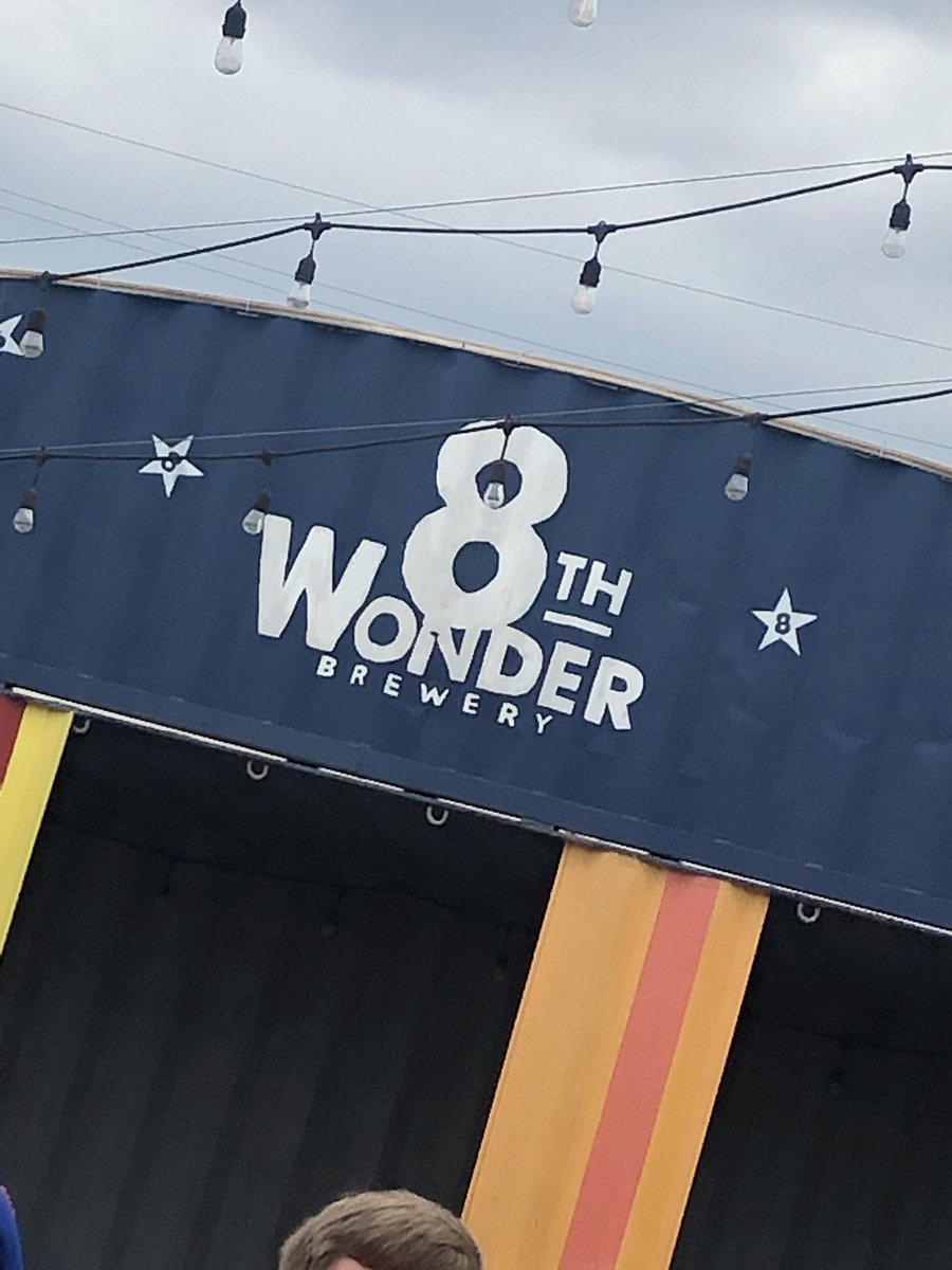 When traveling, find the most popular brewery. Here is is folks, @8thWonderBrew Will be trying to get a review up soon.