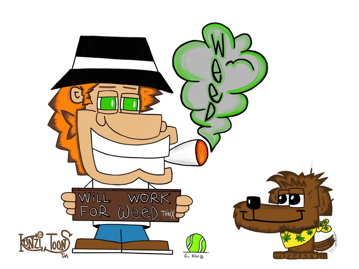 Kunzitoons's tweet photo. #DoesAnyoneBesidesMe love getting stoned? 

Our very own Tangie Town #pothead believes no one loves it more than him. Is #WillWork right? I think not😝

Hope you're all having an awesome day.🌞

#FreetheWeed #TuesdayThoughts #PPP #StonerFam #Dos #comics https://t.co/Ulqehjxdtk