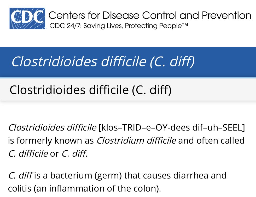 docramiro's tweet image. #Clostridium difficile ahora es Clostridioides difficile, #Propionibacterium acnes es Cutibacterium acnes y #Streptococcus bovis ahora se conoce como Streptococcus gallolyticus.
Link: ow.ly/DZA130oV4aE, ow.ly/SRY030oV4aI