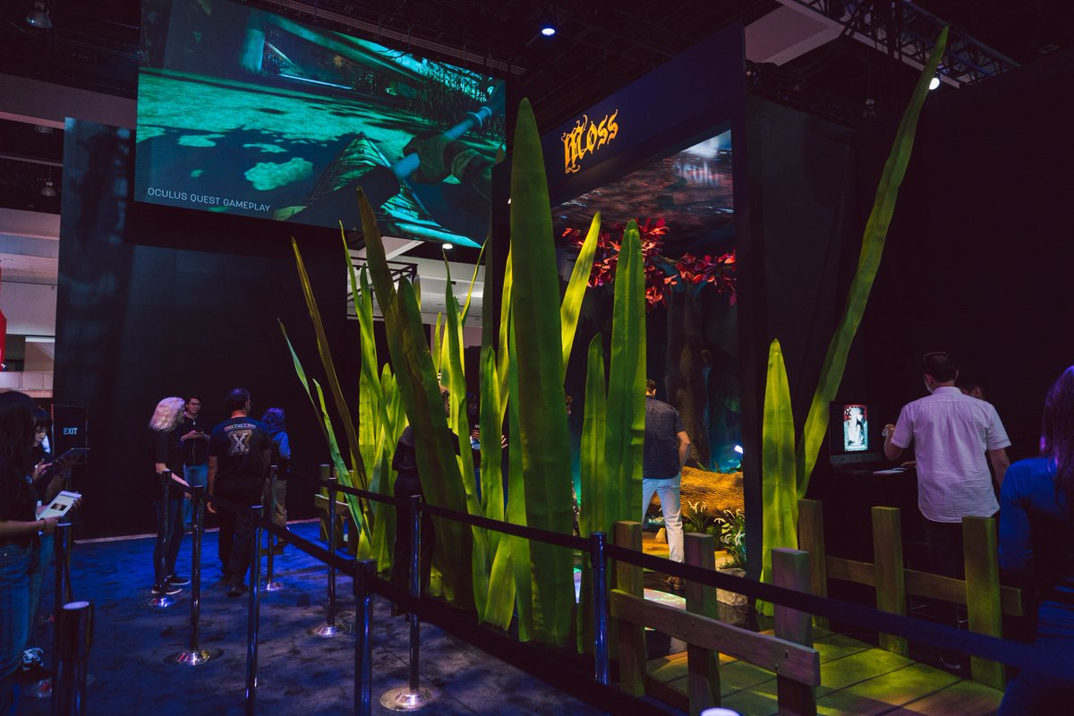 MetaVR_Official's tweet photo. It’s Day 1 of #E32019! Check out our recap of the news so far from @Vertigo_Games, @fasttravelgames, @NeatCorp, @RAD_Studios @EchoGames, @Harmonix, @Survios, and @wolfandwood—and swing by West Hall Booth # 5222 for some demos! // https://t.co/CUQjgFHaLZ https://t.co/0WTFY0Mpdb