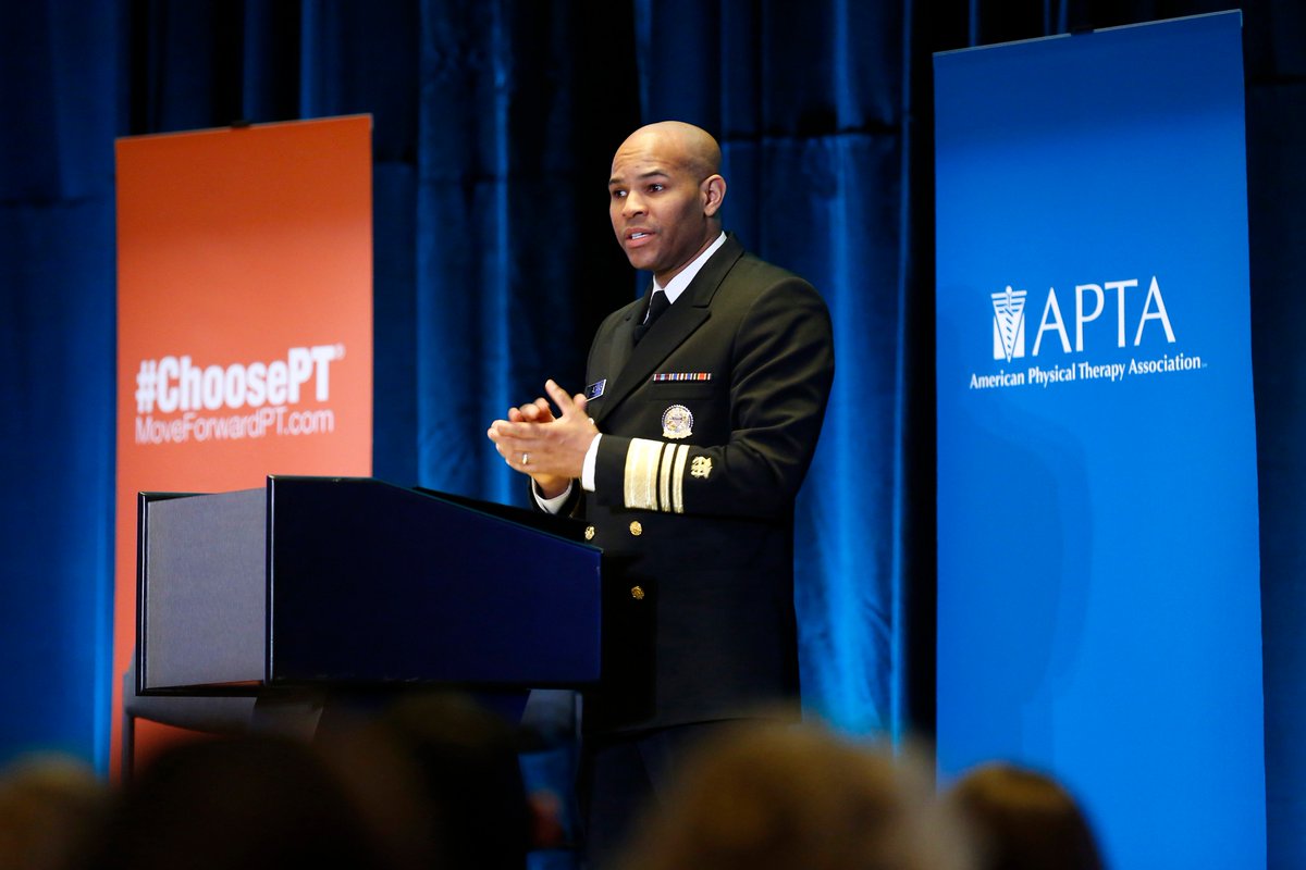 APTA_official's tweet image. Dear @Surgeon_General: This January you challenged our community to be prepared to administer the anti-overdose drug Naloxone. 

Today our House of Delegates adopted a motion to encourage physical therapy services to have Naloxone accessible to reverse the effects of an overdose!