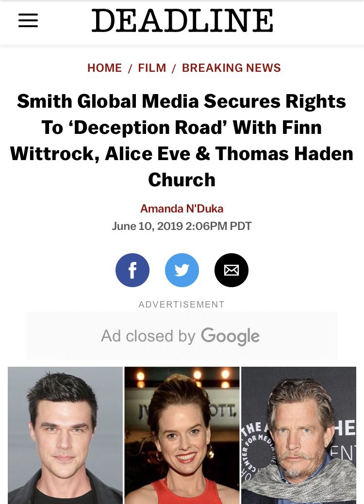 We are proud to announce our latest acquisition! Stay tuned for more details! #deceptionroad #movielife