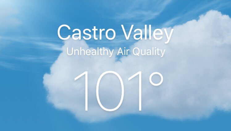 Um hello? Part of the reason I left Fresno was to escape this. 😒